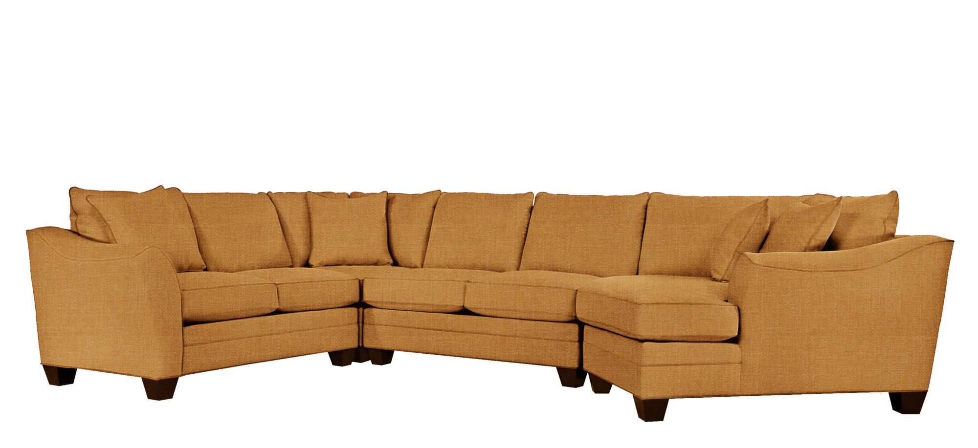 Foresthill 4pc. Right Hand Cuddler with Loveseat Sectional Sofa