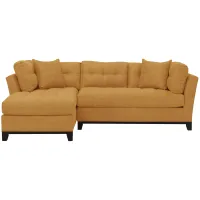 Cityscape 2-pc. Sectional in Elliot Sunflower by H.M. Richards