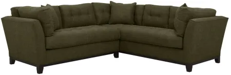 Cityscape 2-pc. Sectional in Elliot Avocado by H.M. Richards