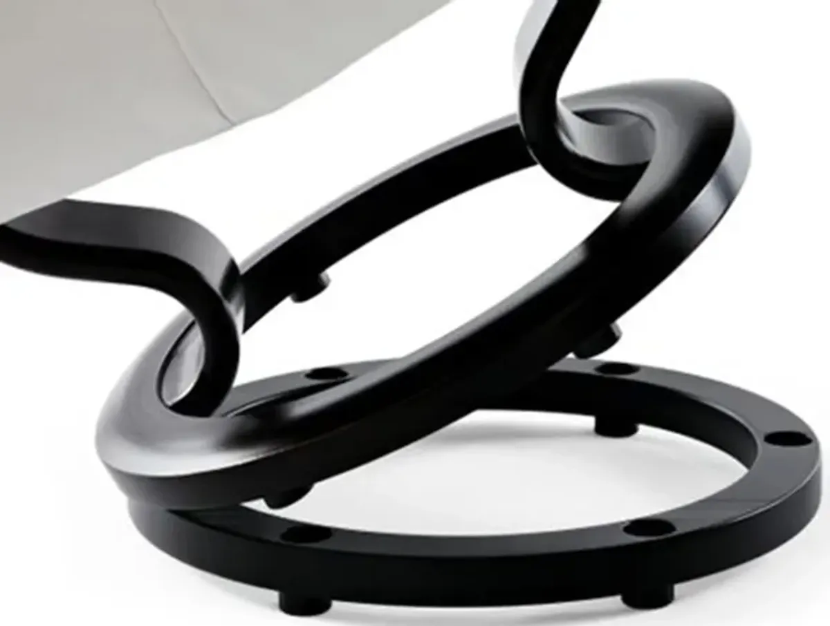 Stressless Elevator Rings for Classic Ottoman in Black by Stressless