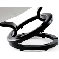 Stressless Elevator Rings for Classic Ottoman in Black by Stressless