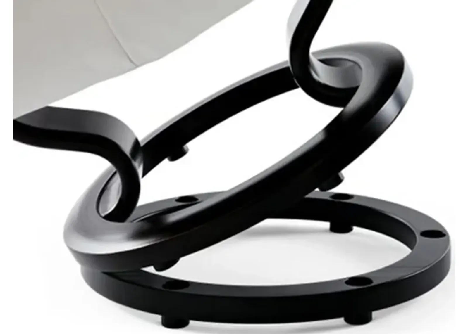 Stressless Elevator Rings for Classic Ottoman in Black by Stressless