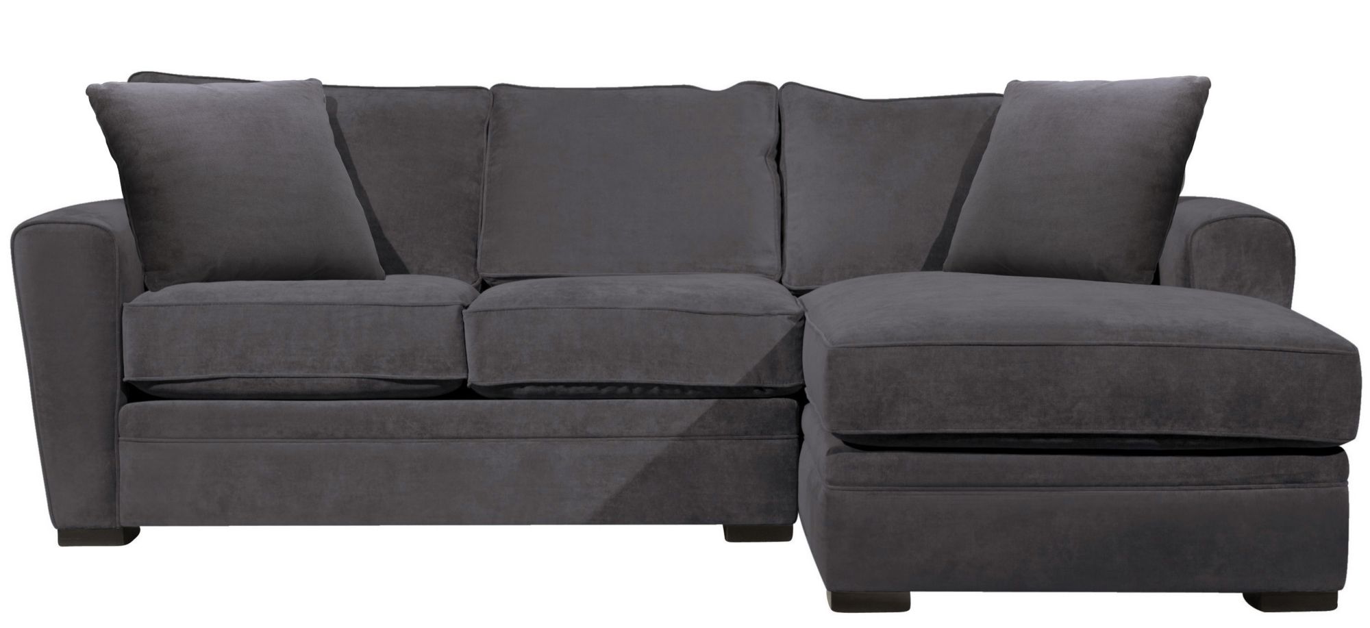 Artemis II 2-pc. Full Sleeper Right Hand Facing Sectional Sofa in Gypsy Graphite by Jonathan Louis