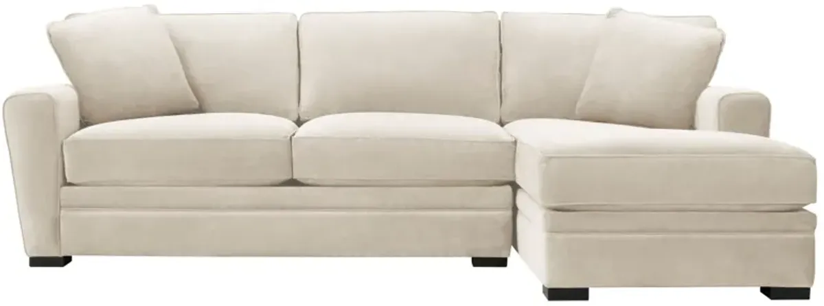 Artemis II 2-pc. Sectional in Gypsy Cream by Jonathan Louis