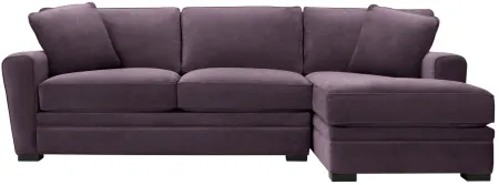 Artemis II 2-pc. Full Sleeper Right Hand Facing Sectional Sofa in Gypsy Eggplant by Jonathan Louis