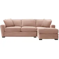 Artemis II 2-pc. Full Sleeper Right Hand Facing Sectional Sofa in Gypsy Blush by Jonathan Louis