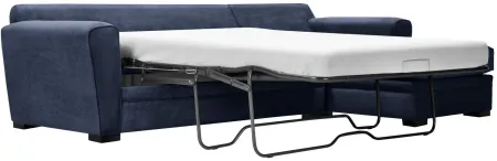 Artemis II 2-pc. Full Sleeper Right Hand Facing Sectional Sofa in Gypsy Navy by Jonathan Louis