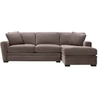 Artemis II 2-pc. Full Sleeper Right Hand Facing Sectional Sofa in Gypsy Truffle by Jonathan Louis