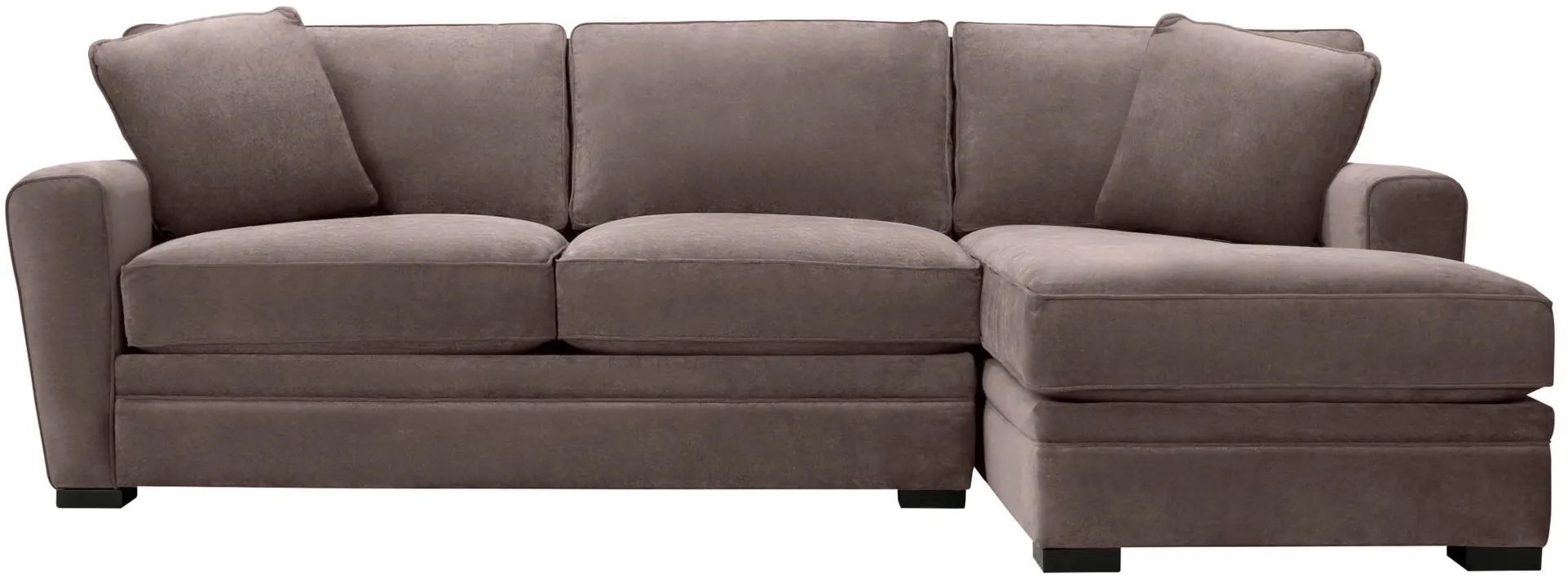 Artemis II 2-pc. Full Sleeper Right Hand Facing Sectional Sofa in Gypsy Truffle by Jonathan Louis