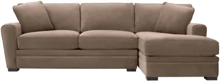 Artemis II 2-pc. Full Sleeper Right Hand Facing Sectional Sofa in Gypsy Taupe by Jonathan Louis