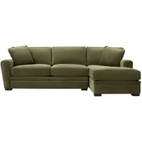 Artemis II 2-pc. Full Sleeper Right Hand Facing Sectional Sofa in Gypsy Sage by Jonathan Louis