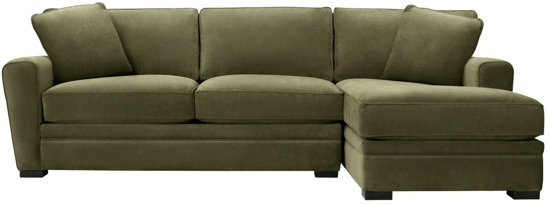 Artemis II 2-pc. Full Sleeper Right Hand Facing Sectional Sofa in Gypsy Sage by Jonathan Louis