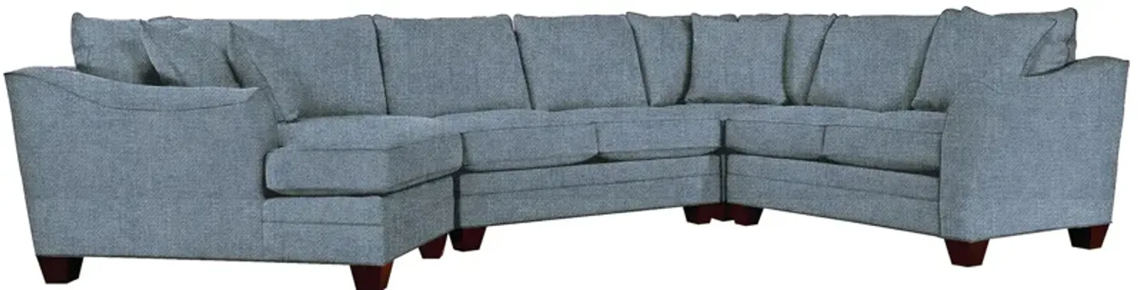 Foresthill 4-pc. Left Hand Cuddler with Loveseat Sectional Sofa