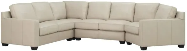 Anaheim Leather 4-pc. Sectional