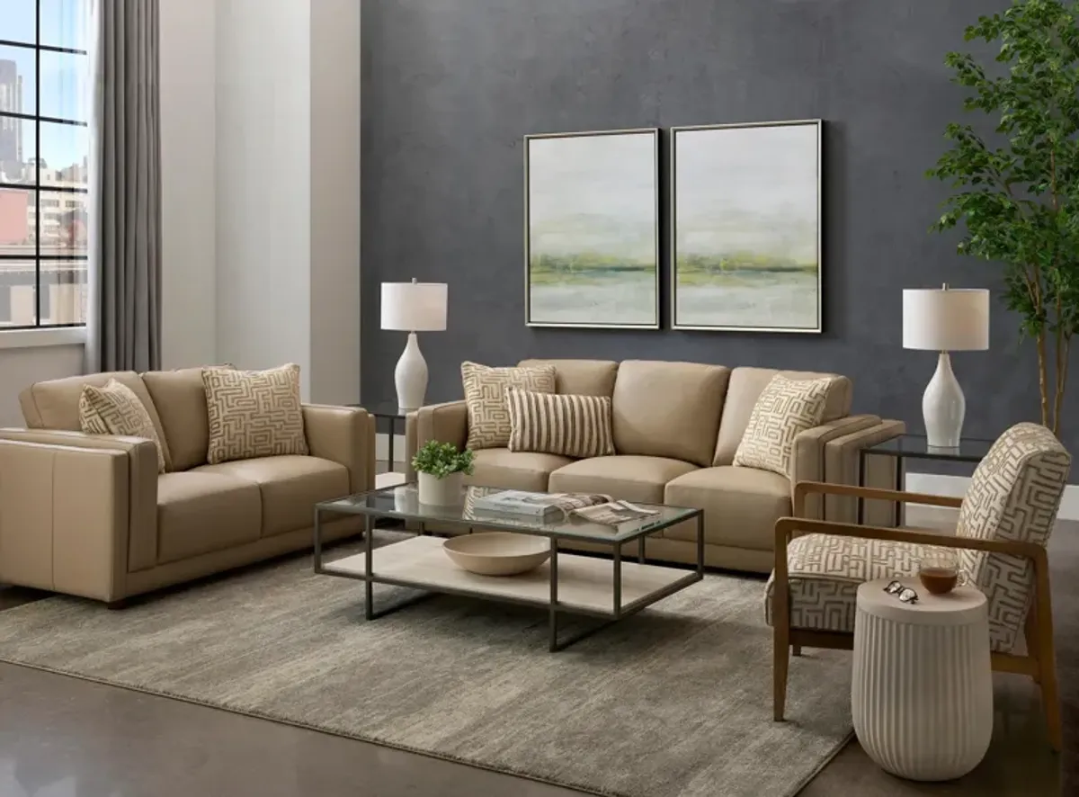 Marni Leather Living Room Set