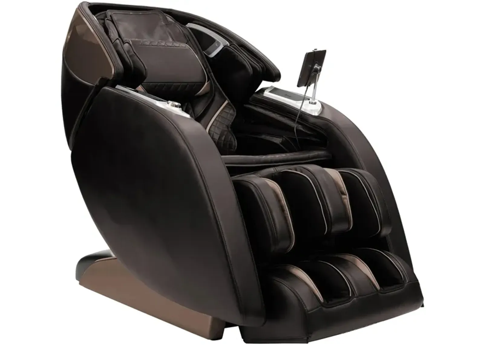 Infinity Luminary™ Syner-D® Massage Chair in Dark Brown by Infinity Massage Chairs