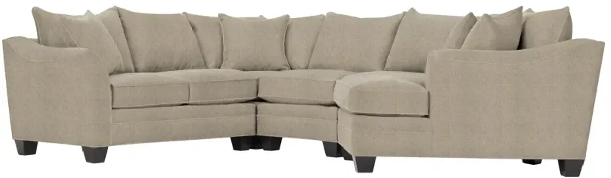 Foresthill 4-pc. Right Hand Cuddler Sectional Sofa