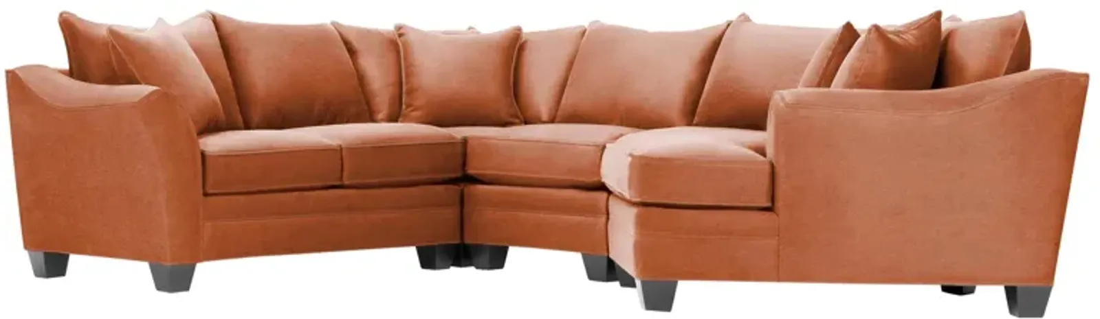 Foresthill 4-pc. Right Hand Cuddler Sectional Sofa