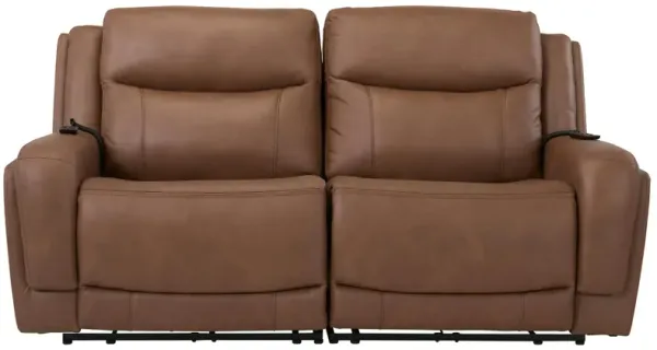 Harbin 2-pc. Leather Triple Power Loveseat