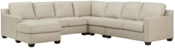 Anaheim Leather 5-pc. Sectional