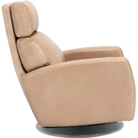 Elliot Power Recliner in Haven Heritage Champagne by American Leather