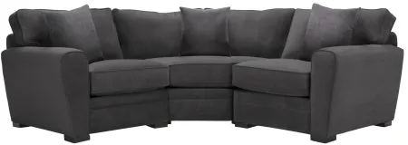Artemis II 3-pc. Sectional Sofa in Gypsy Graphite by Jonathan Louis