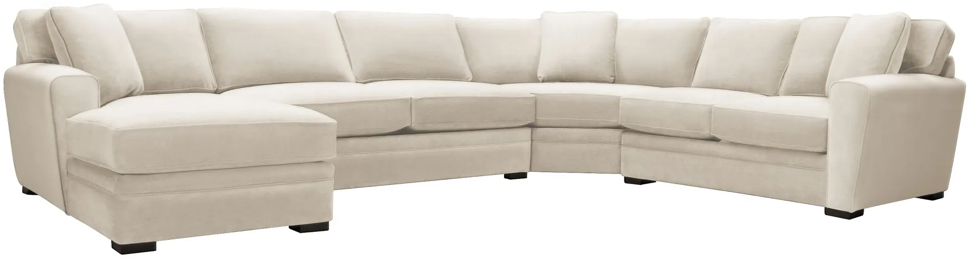 Artemis II 4-pc. Full Sleeper Sectional Sofa in Gypsy Cream by Jonathan Louis