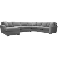 Artemis II 4-pc. Full Sleeper Sectional Sofa in Gypsy Smoked Pearl by Jonathan Louis