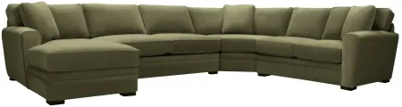 Artemis II 4-pc. Full Sleeper Sectional Sofa in GYPSY SAGE by Jonathan Louis