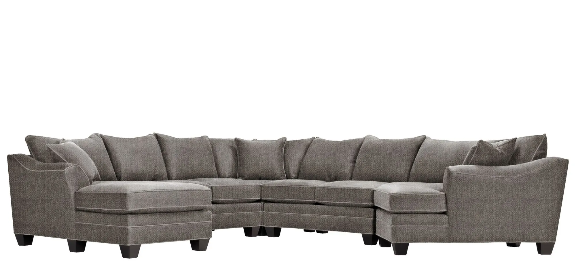 Foresthill 5-pc. Left Hand Facing Sectional Sofa in Sugar Shack Stone by H.M. Richards