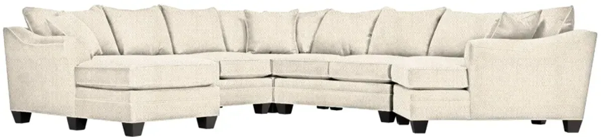 Foresthill 5-pc. Left Hand Facing Sectional Sofa in Sugar Shack Alabaster by H.M. Richards