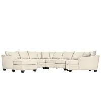 Foresthill 5-pc. Left Hand Facing Sectional Sofa in Sugar Shack Alabaster by H.M. Richards