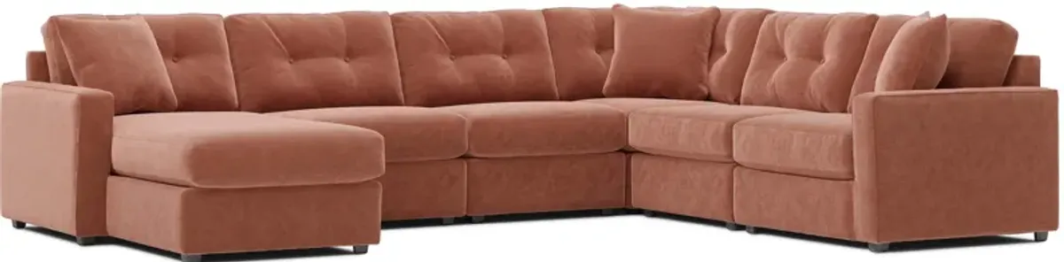 ModularOne 6-pc. Sectional in Cantaloupe by H.M. Richards