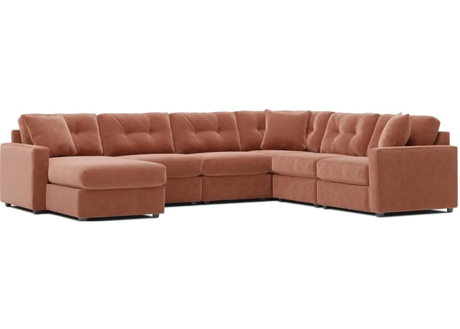 ModularOne 6-pc. Sectional in Cantaloupe by H.M. Richards