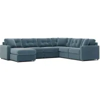 ModularOne 6-pc. Sectional in Teal by H.M. Richards