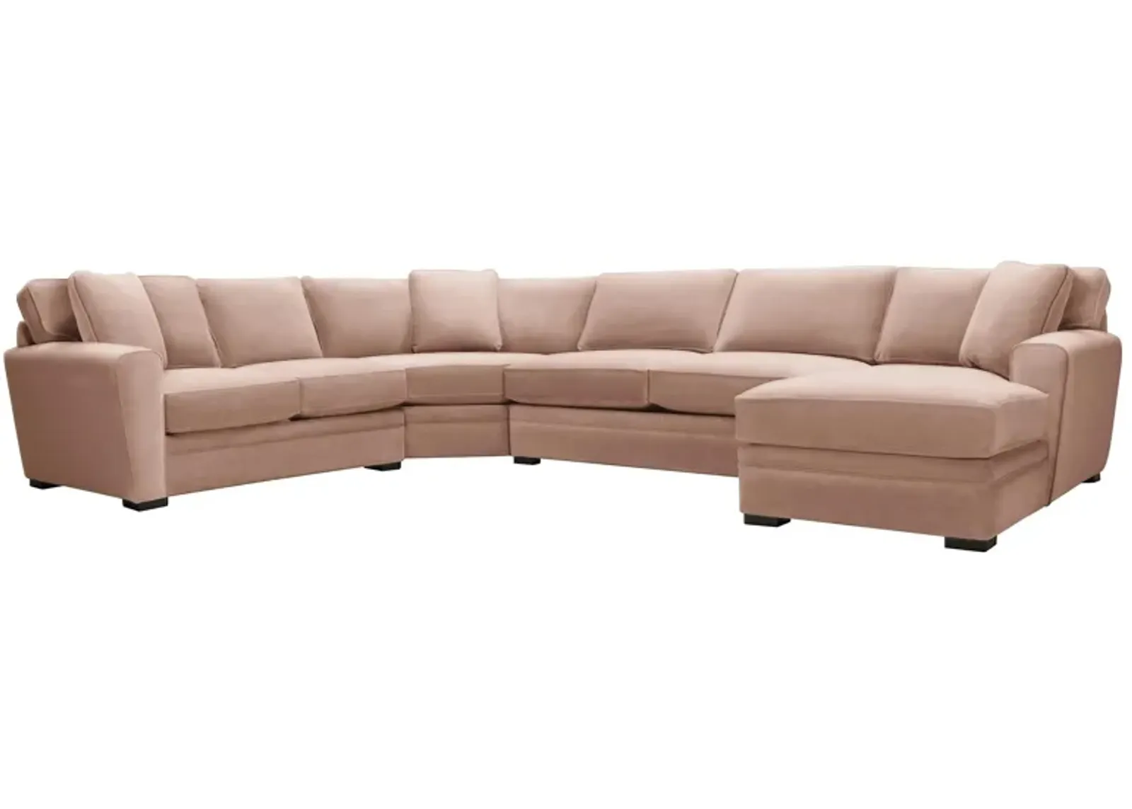 Artemis II 4-pc. Sectional in Gypsy Blush by Jonathan Louis