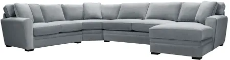 Artemis II 4-pc. Full Sleeper Sectional Sofa in Gypsy Quarry by Jonathan Louis