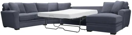 Artemis II 4-pc. Full Sleeper Sectional Sofa in GYPSY SLATE by Jonathan Louis