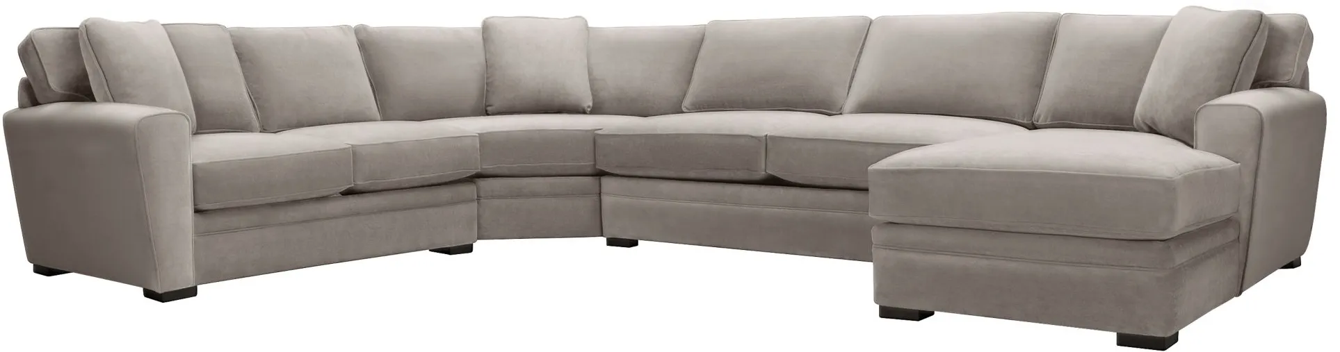 Artemis II 4-pc. Sectional in Gypsy Platinum by Jonathan Louis