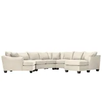 Foresthill 5-pc. Right Hand Facing Sectional Sofa in Sugar Shack Alabaster by H.M. Richards