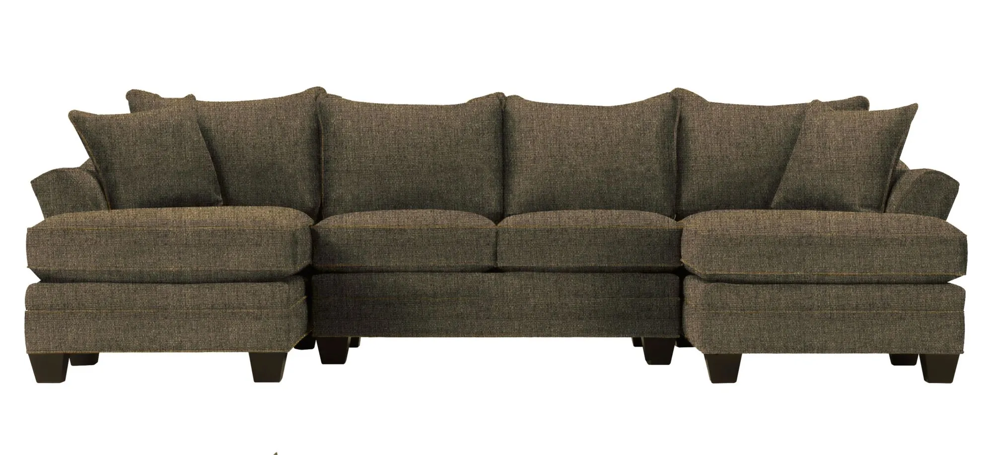 Foresthill 3-pc. Symmetrical Chaise Sectional Sofa in Sugar Shack Cafe by H.M. Richards