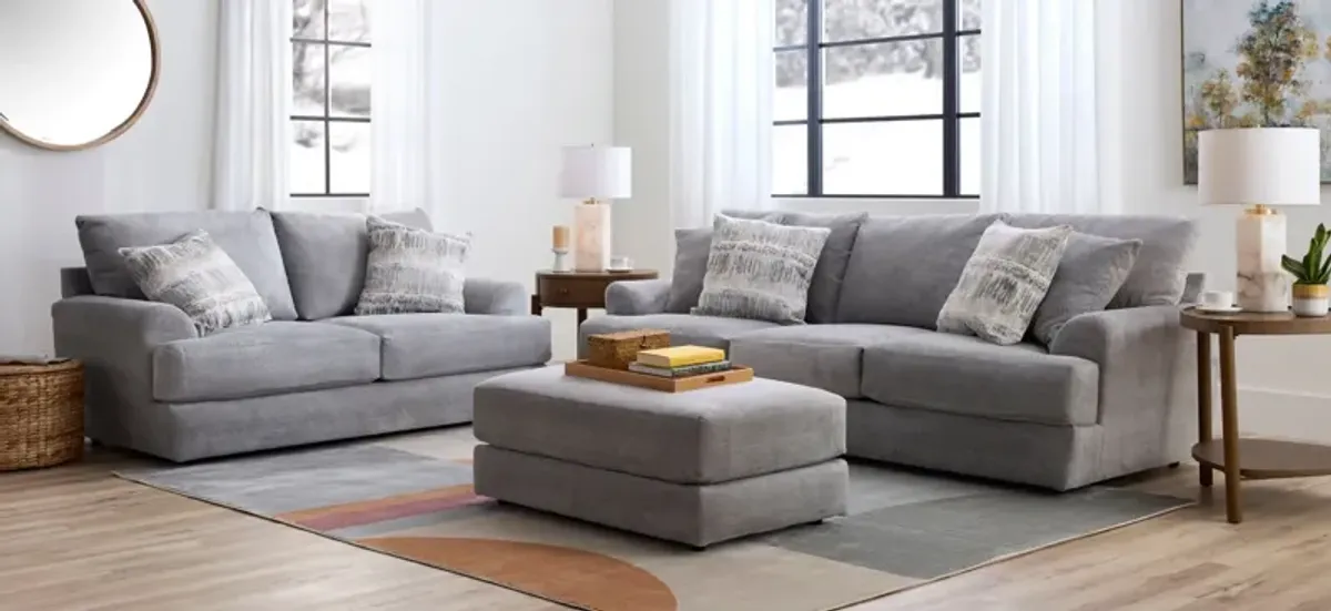 Joel Living Room Set in Tidal Gray by Bellanest