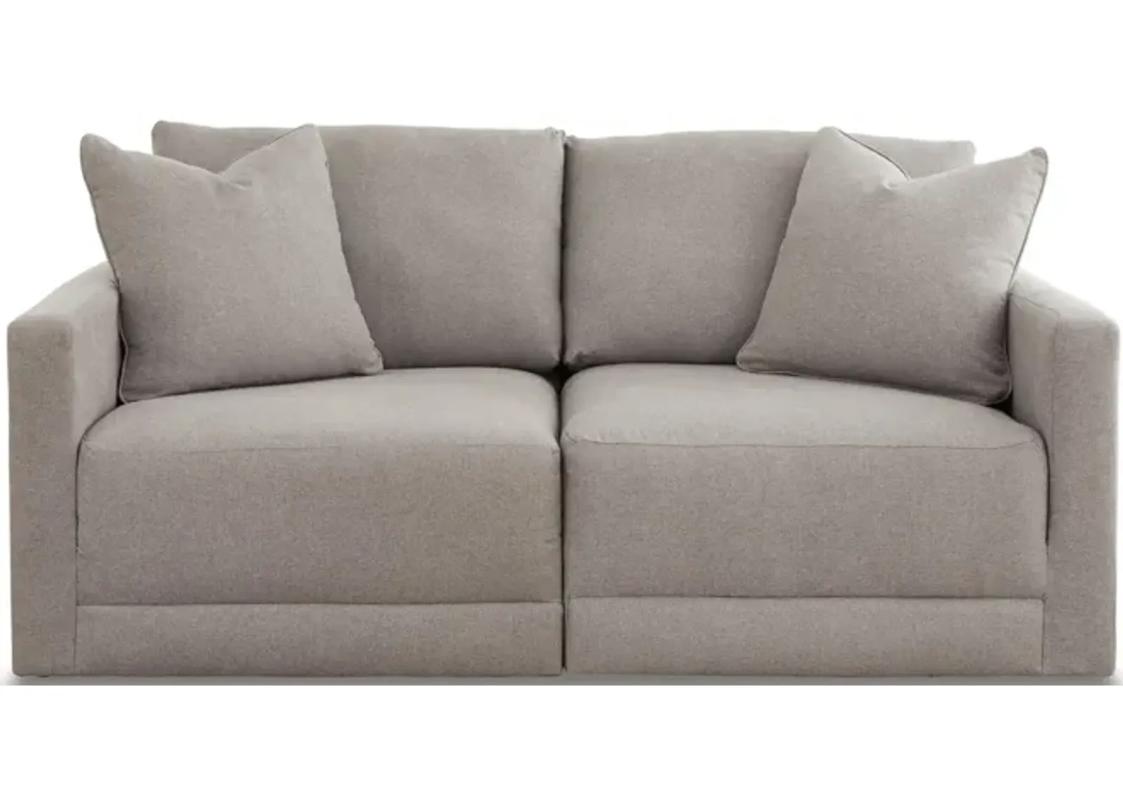 Katany 2-pc. Sectional Loveseat in Shadow by Ashley Furniture