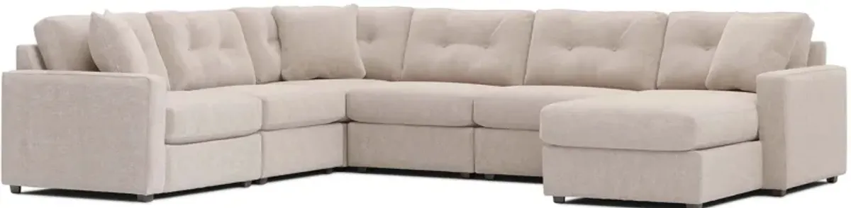 ModularOne 6-pc. Sectional in Stone by H.M. Richards