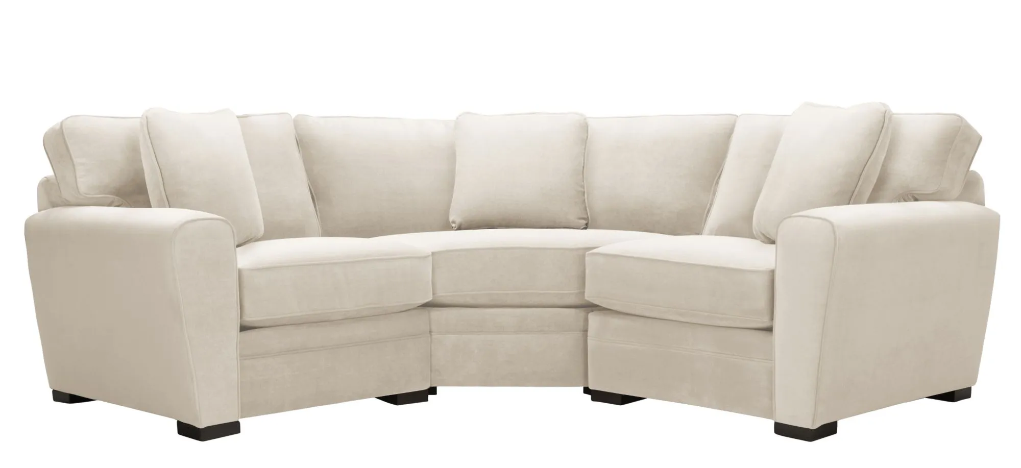 Artemis II 3-pc. Symmetrical Sectional Sofa in Gypsy Cream by Jonathan Louis