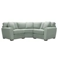 Artemis II 3-pc. Symmetrical Sectional Sofa in Gypsy Seaspray by Jonathan Louis