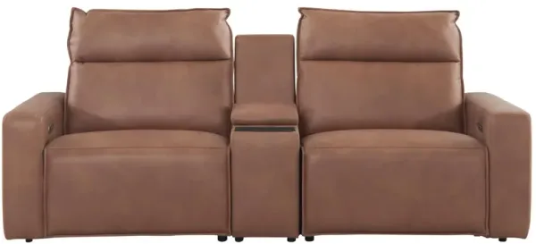 ModularTwo 3-pc. Power Console Loveseat w/ Power Headrest