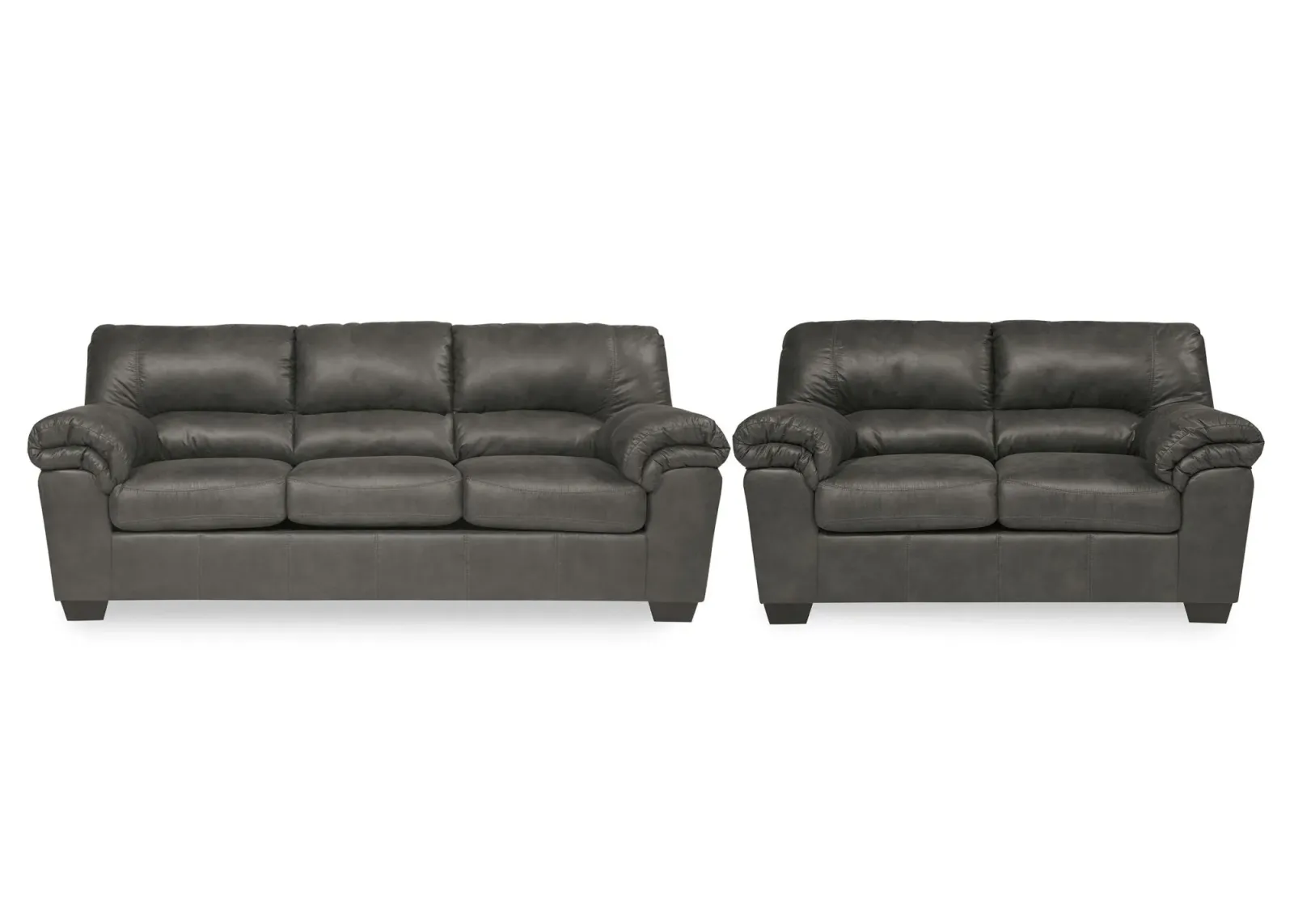 Bladen Sofa Sleeper and Loveseat in Slate by Ashley Furniture