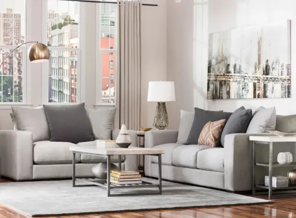 Linus 2-pc. Sofa and Loveseat Set