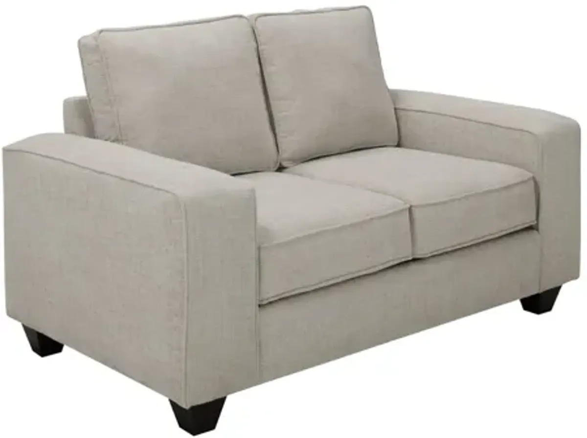 Alston 2-pc. Sofa & Loveseat Set in Beige by Albany Furniture